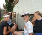 Reiter am Reitplatz